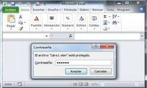 desproteger libros de excel